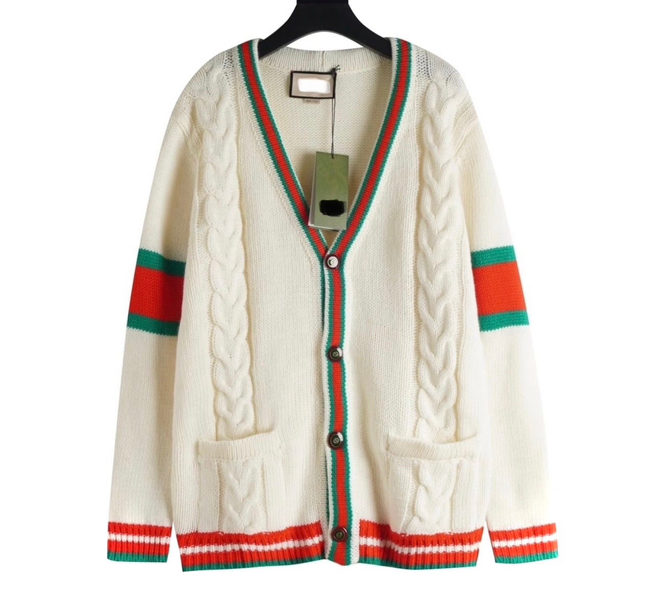 White GC Cardigan